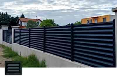 Dekoratif Panjur Çit Villa Bahçe Çiti 60 CM